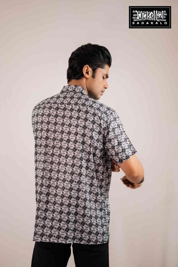 Men's Stylish Printed Shirt - Perfect for Casual and Smart Look - Image 3