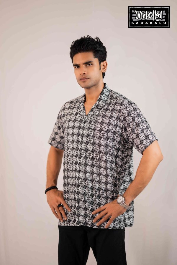 Men's Stylish Printed Shirt - Perfect for Casual and Smart Look