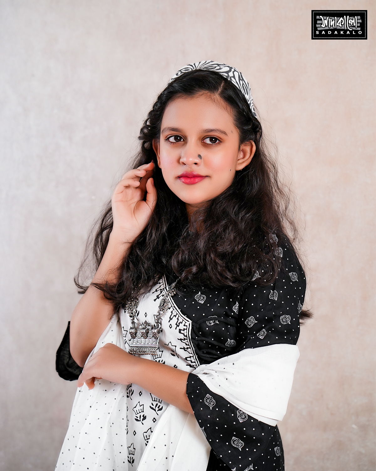 EID Media Screen Cotton Kameez - Image 4