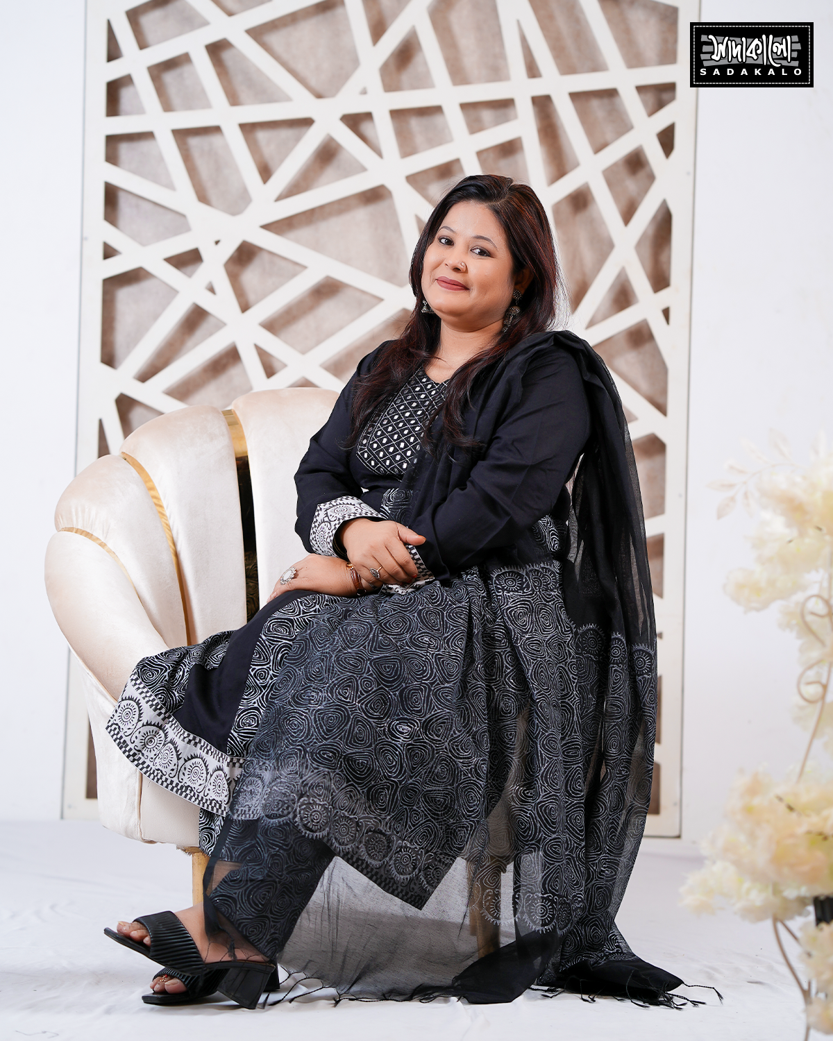 Exclusive New Eid's Special Embroidery Block  Kameez