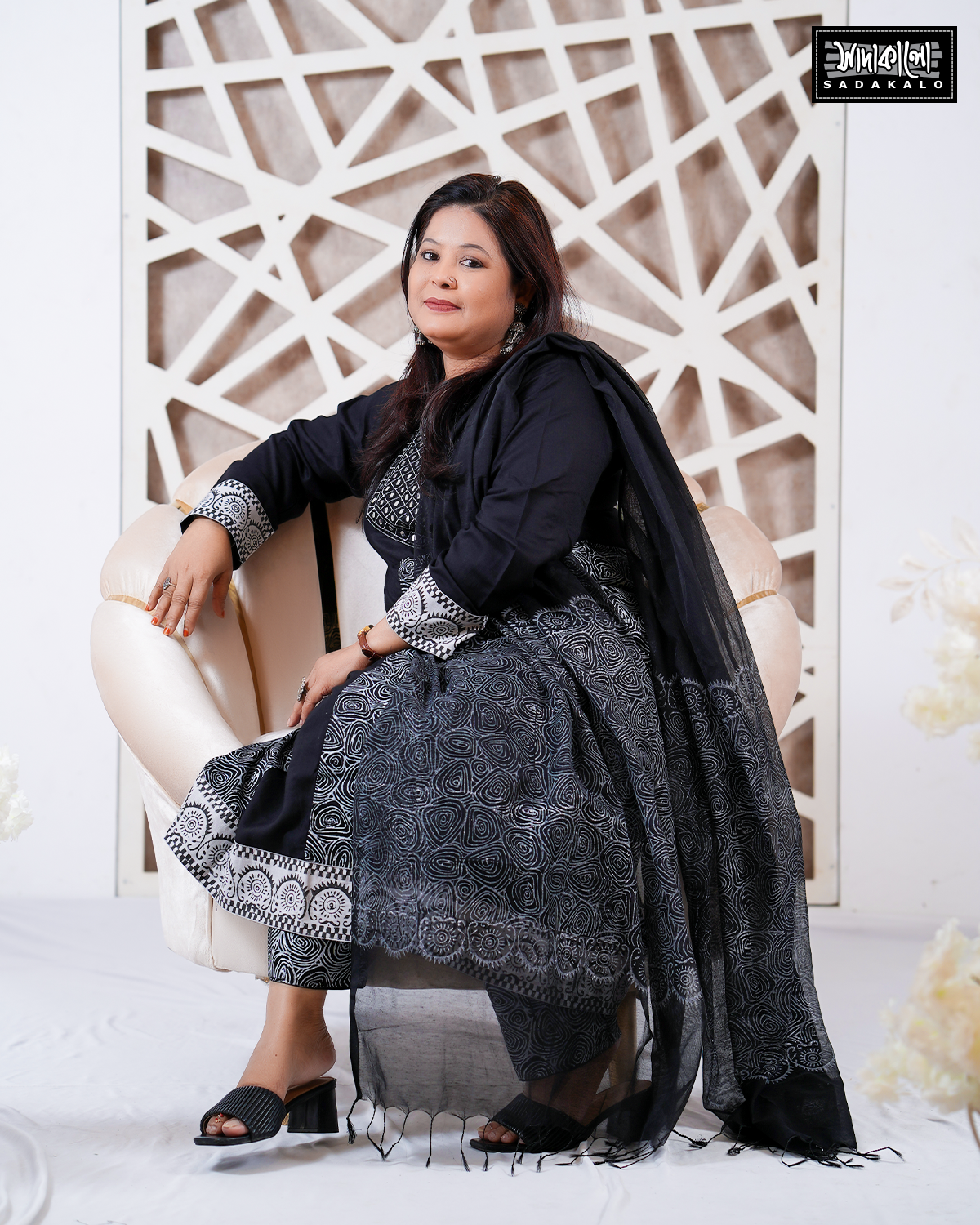 Exclusive New Eid's Special Embroidery Block Kameez - Image 2