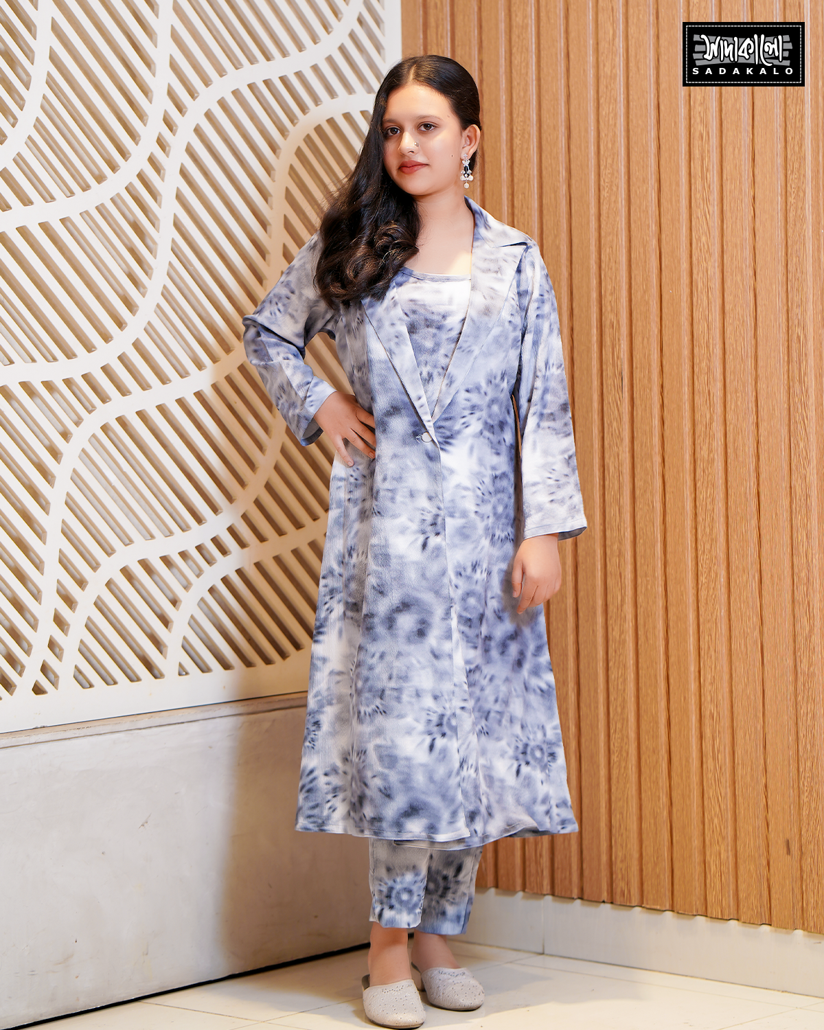 New Eid  Stylish Lilen  Co-ord Set