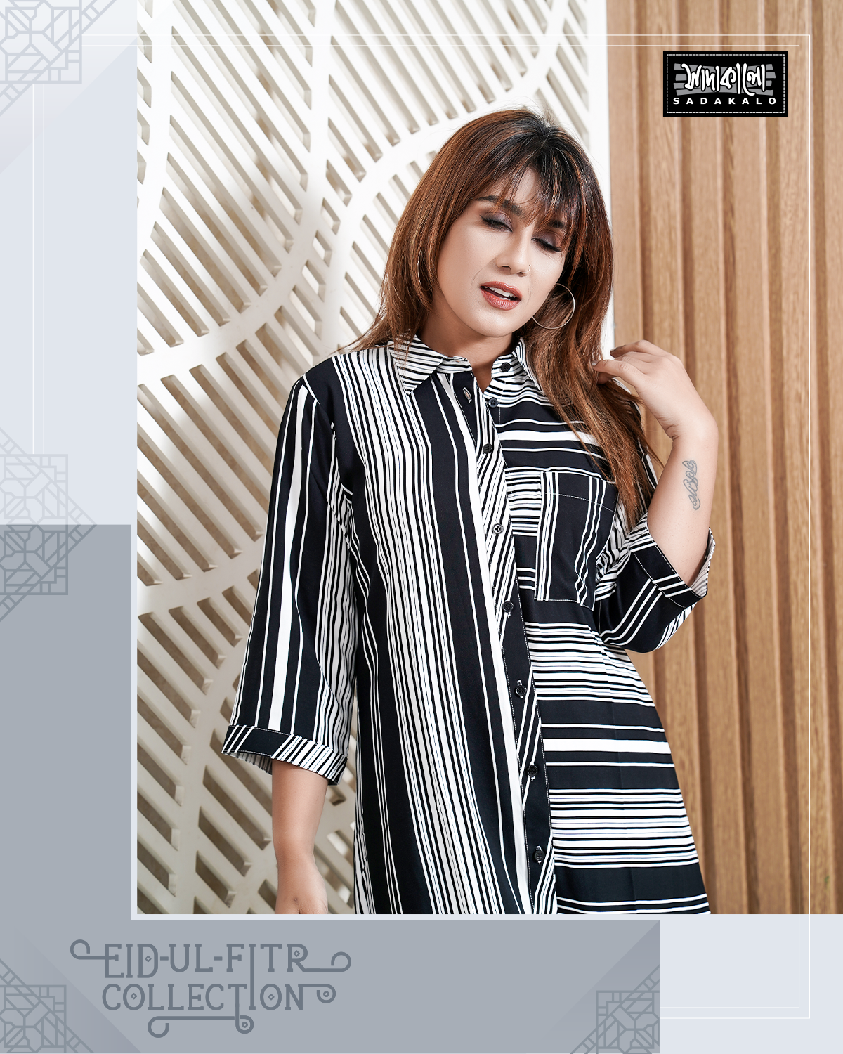 Relaxed Black Floral Printed Set – Comfortable - Image 4