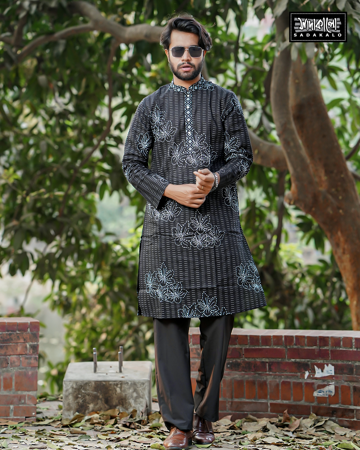 Best Affordable Prices Screen Printed  Color Panjabi