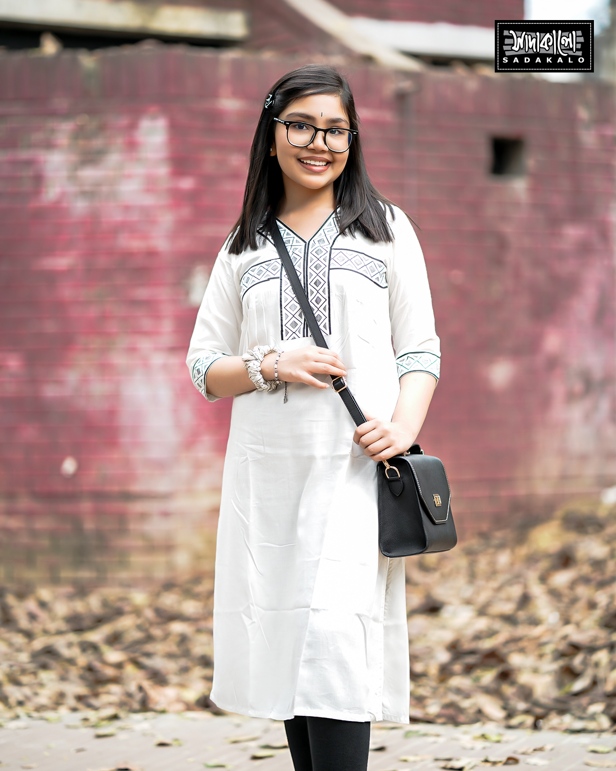 Screen Print Lilen Single Kameez