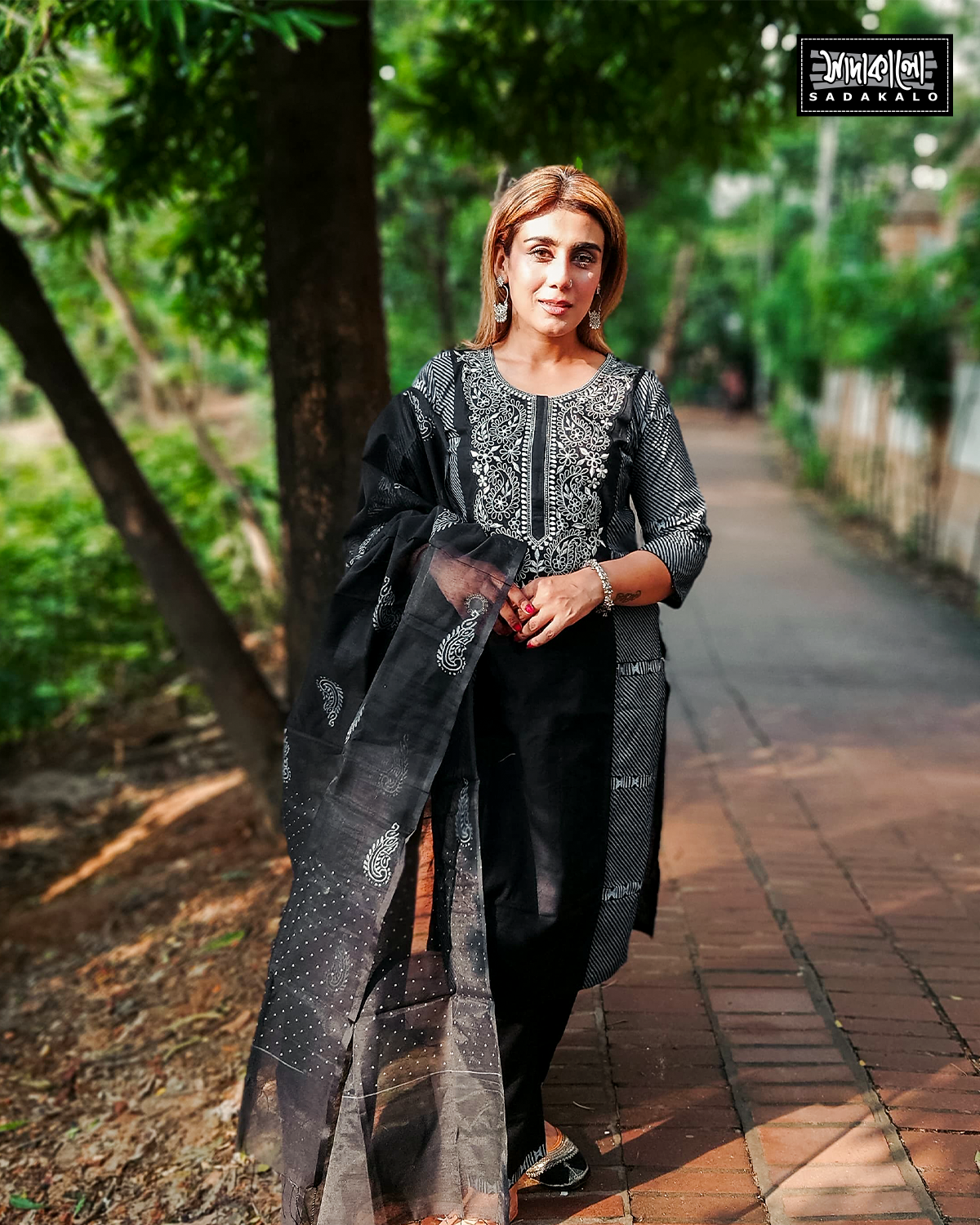 Exclusive New Eid's Special Cotton Embroidery Block Kameez