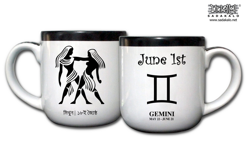 Premium Born in June Ceramic Birthday Mug